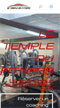 Mobile Screenshot of letempledufitness.fr